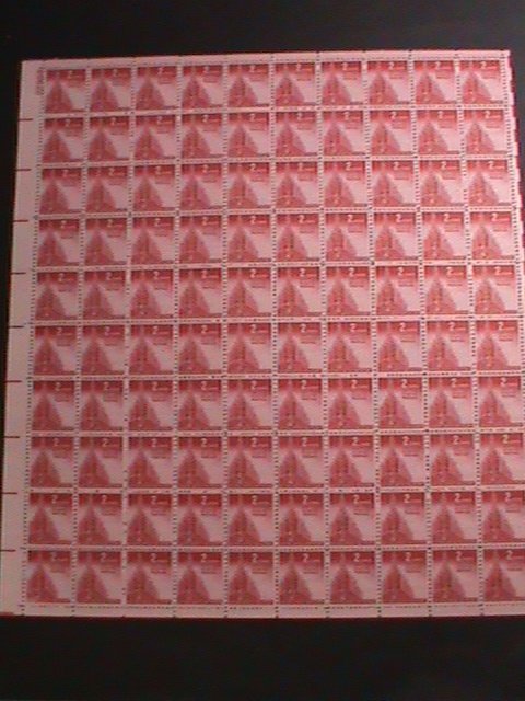 ​UNITED STATES-1943-SC#907 ALLIED NATIONS-ALLEGORY OF VICTORY-MNH SHEET VF