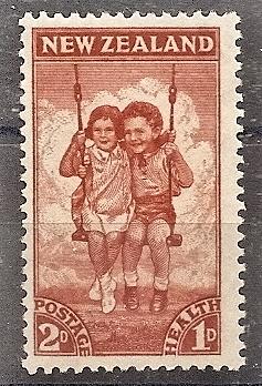 NEW ZEALAND B 21 MINT OG 1942 Health Issue