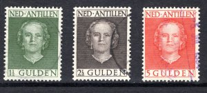 Netherlands Antilles #226-8   VF, Used, CV $19.30 ....  4210113