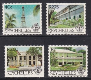 Seychelles # 515-518, Buildings, Mint NH, 1/2 Cat.