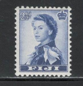 Fiji 1954 Queen Elizabeth II 2 1/2p Scott # 151 MNH