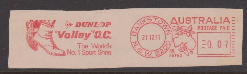 Australia 1971 Dunlop Metered Postage - Slogan Cancel