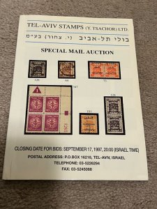 Israel Tel Aviv Stamps (Y. Tsachor) Auction Catalog September 1997!!