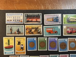 GUERNSEY # 173-198-MINT NEVER/HINGED--4 COMPLETE SETS--1979