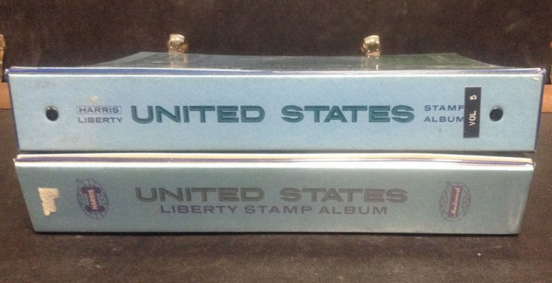 United States Harris Stamp Album 2000 to 2007 in 2 Binders