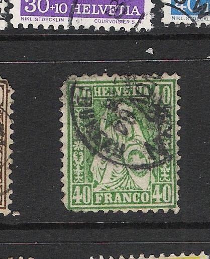 SWITZERLAND 47 VFU HCV$50 Z1-20