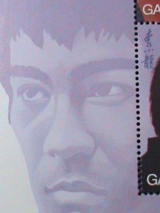 GAMBIA-1996-SC#1737- MOVIE STAR-BRUCE LEE-CHINA'96 STAMP SHOW-MNH SHEET-VF