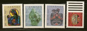 Canada #1294-1297 MNH 1990 Christmas /