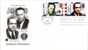 FDC 2006 Sc #4076 Bohlen & Wharton - Washington DC - Pair - J931