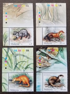 *FREE SHIP Protected Mammals Series III Malaysia 2005 Wildlife (stamp plate) MNH