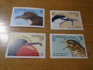 Birds   Tuvalu  #  796-99  MNH