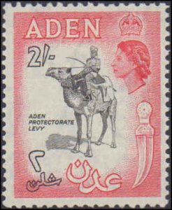 Aden #57A, Incomplete Set, 1956, Never Hinged