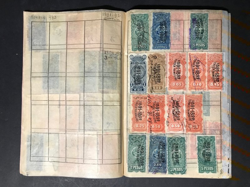 Uruguay Revenue Stamps Mint/Used 1896-1911 (1400 Stamps)