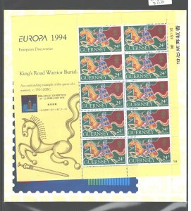 GUERNSEY,1994  Bklt / & MS#526a,MNH;