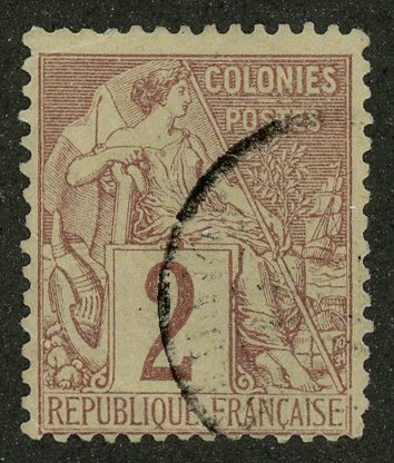 French Colonies 47 Used