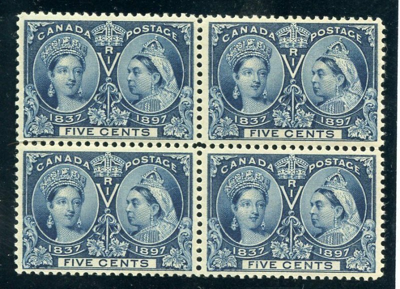 CANADA #54 BLOCK MINT-VF-FULL O.G.-U.R. - XXLH, OTHERS - NH (4/22/21 GP)