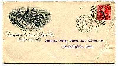 Baltimore, Md., Structural Iron & Steel Co., Cover  pm 1900