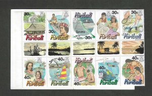 Kiribati #661f MNH booklet, scenes of Kiribati, issued 1995