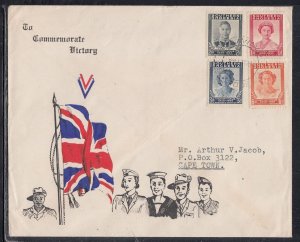 Southern Rhodesia Scott 67-70 FDC - 1947 Victory Issue #2