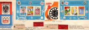 715884 MNH URUGUAY 1976 ACONTECIMIENTOS DE 1974 Y 1978