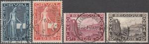 Belgium #B73, B75-7  F-VF Used  CV $53.10  (A14988)