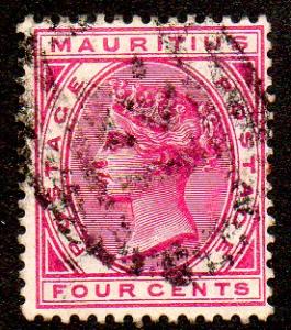 Mauritius  Scott  72 Used