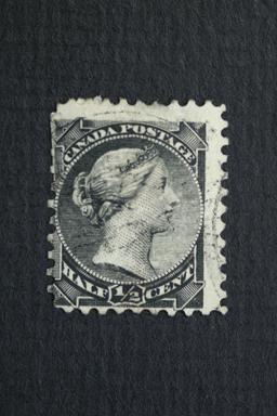 Canada #34 1/2 Cent Small Victoria 1882
