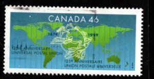 Canada - #1806 125th anniversary of the Universal Postal Union - Used