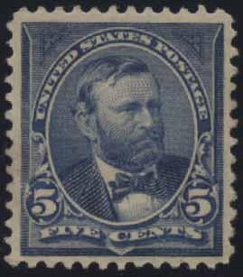 US Scott #281 Mint, VF/XF, Light Hinge