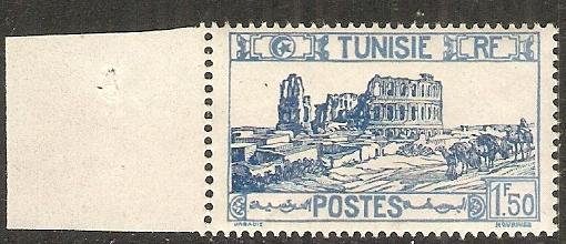 Tunisia 1928 Scott 102 Roman Amphitheater, El Djem MNH