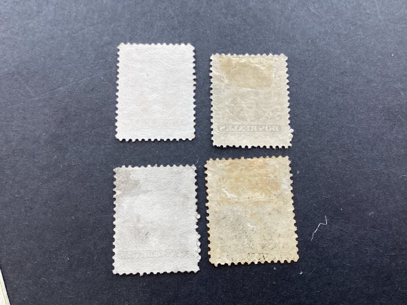 ICOLLECTZONE Mexico #14a-17a F/VF hinged or NG