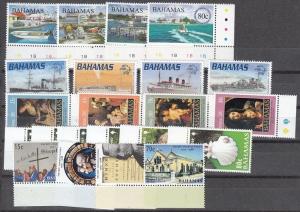 Bahamas Mint NH - 5 Modern Sets (Catalog Value $40.75) [2R0096]