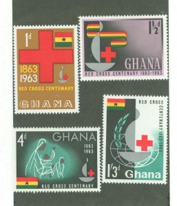 Ghana #139-42 Unused