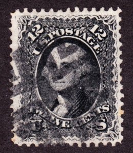 US 69 12c Washington Used w/Crossroads Cancel VF-XF SCV $100+