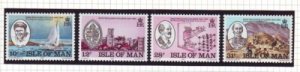Isle of Man Sc 246-9 1983 King William's College stamp set mint NH
