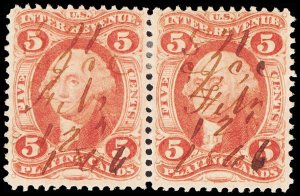 U.S. REV. FIRST ISSUE R28c  Used (ID # 108913)