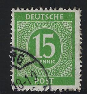 Germany AM Post Scott # 541, used