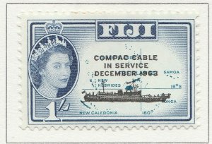 1963 English Colony British Colony FIJI OPTD Compact 1s MH* Stamp A28P26F28412-