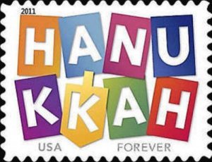 2011 44c Holiday Issue, Hanukkah Scott 4583 Mint F/VF NH