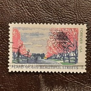 US Scott # 4716a; used (45c) Beautiful Streets, 2012; VF/XF centering; off paper