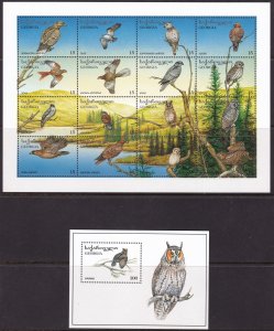 Georgia, Fauna, Birds MNH / 1996