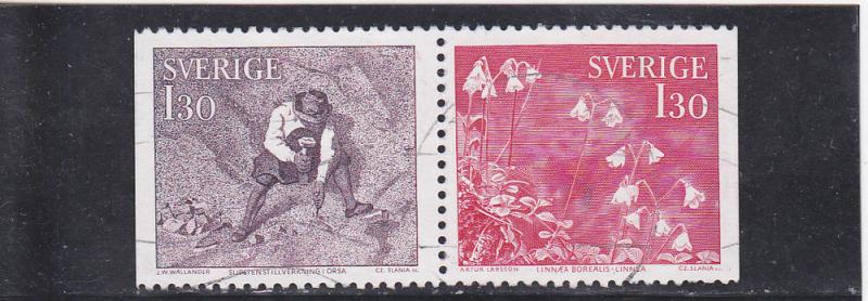 Sweden  Scott#  1244-5  Used 