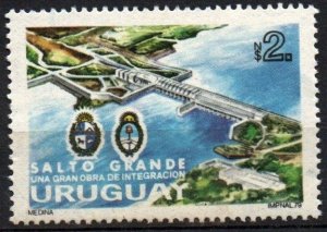 1979 Uruguay Salto Dam water ecological #1043  ** MNH