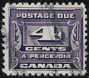 Canada #J13 Used Stamp - Postage Due