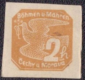 Bohemia and Moravia P1 1939 MH