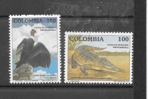 BIRDS - ECUADOR #1053-4 MNH