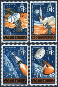 Antigua 199-202, MNH. Michel 188-191. NASA Apollo project, 1968.