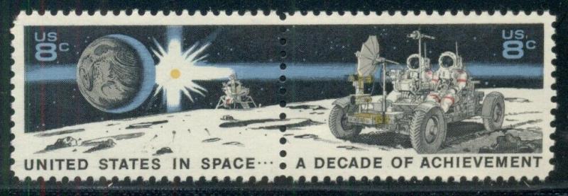 #1434-5 8¢ SPACE ACHIEVEMENT LOT OF 200 MINT STAMPS SPICE UP YOUR MAILINGS!