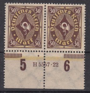 Germany 1922 Sc#183 Mi#208 HAN H5567.22 mnh (DR1388)