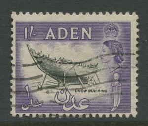 STAMP STATION PERTH Aden #55A - QEII Definitive Issue 1953-59  Used  CV$0.25.